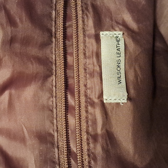 X-mas SALE SEND $110. OFFER & I'LL ACCEPT Wilson Leather Patchwork Pelle - Picture 6 of 10